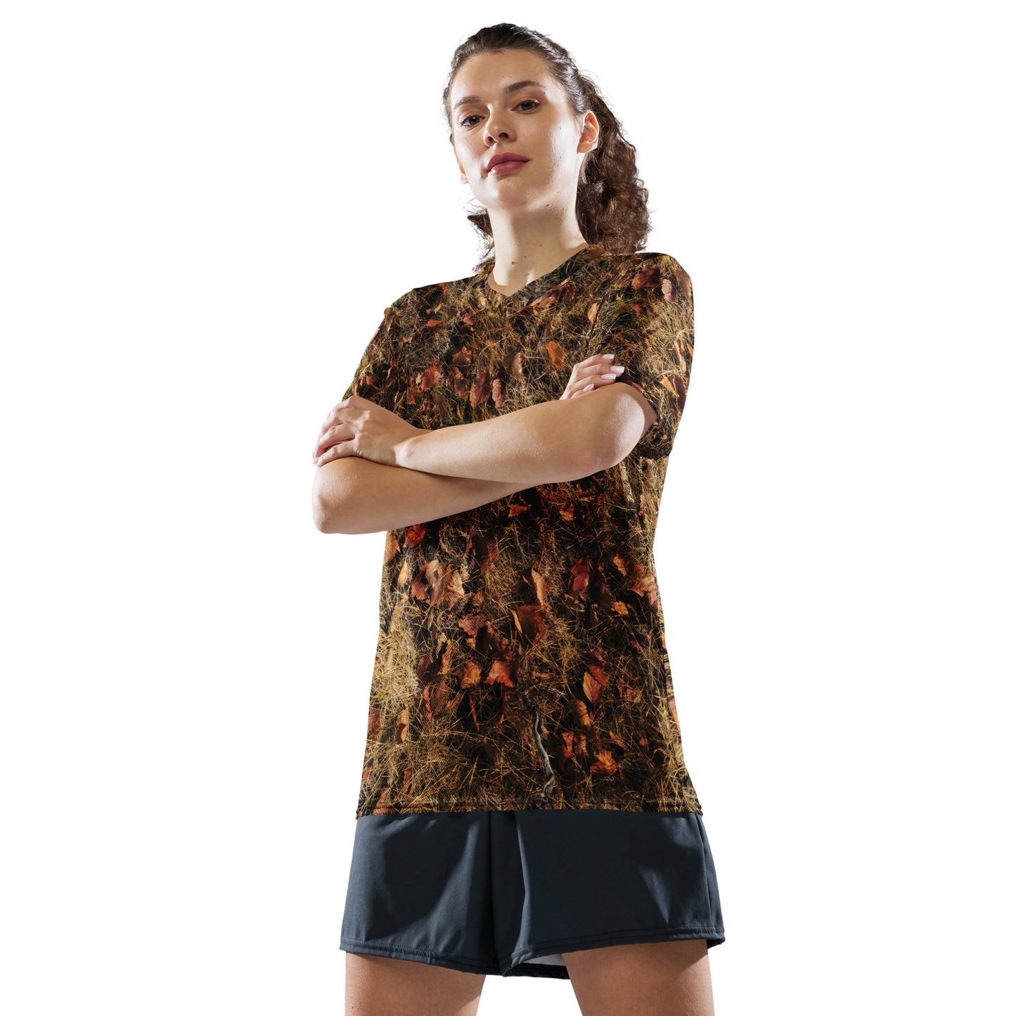 Fall Colors Recycled unisex sports jersey