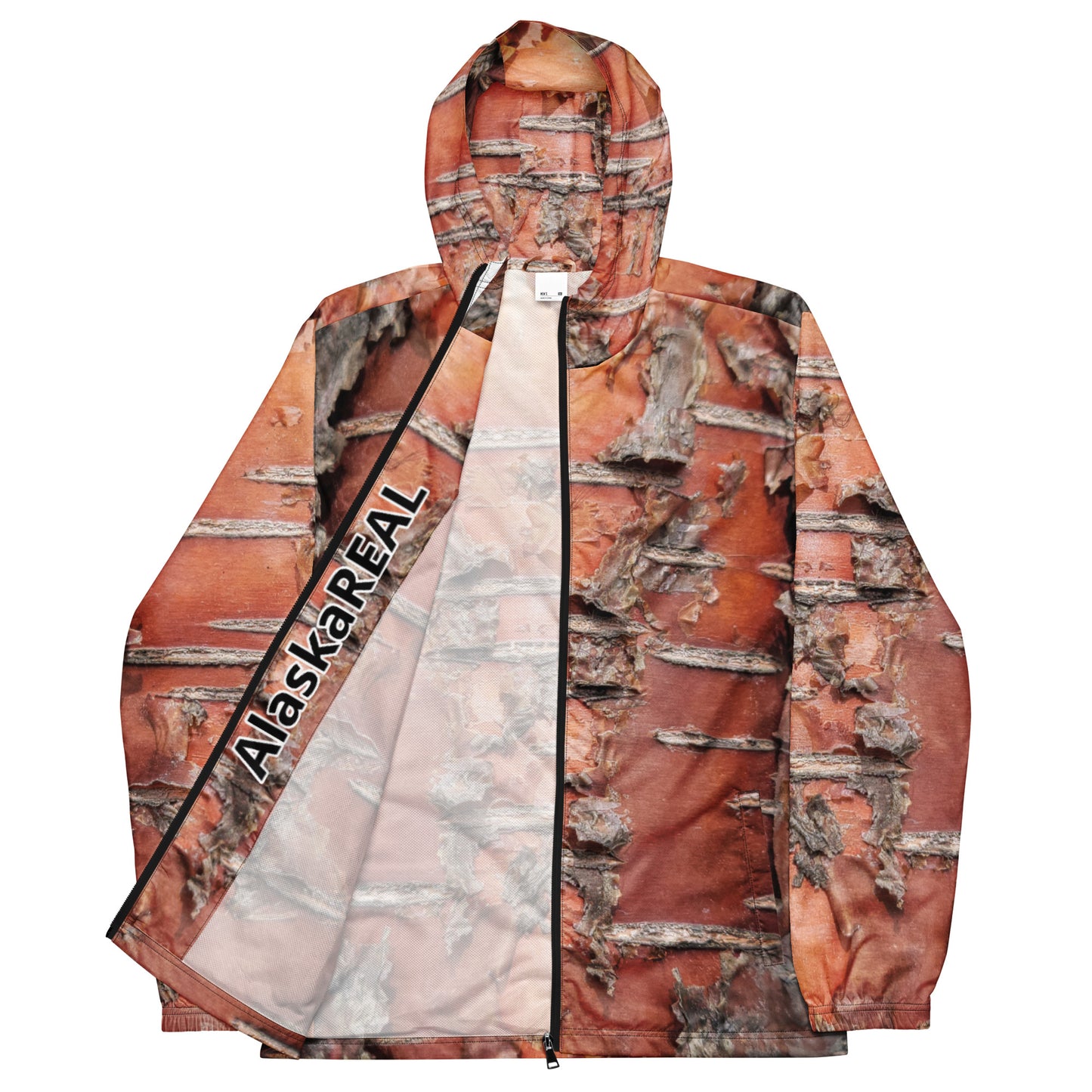 Rustic Birch Men’s windbreaker