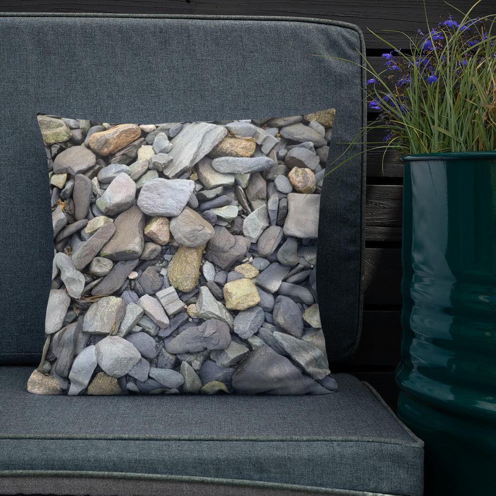 Beach Rock Premium Pillow