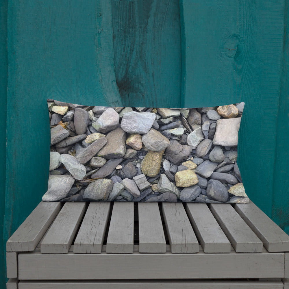 Beach Rock Premium Pillow