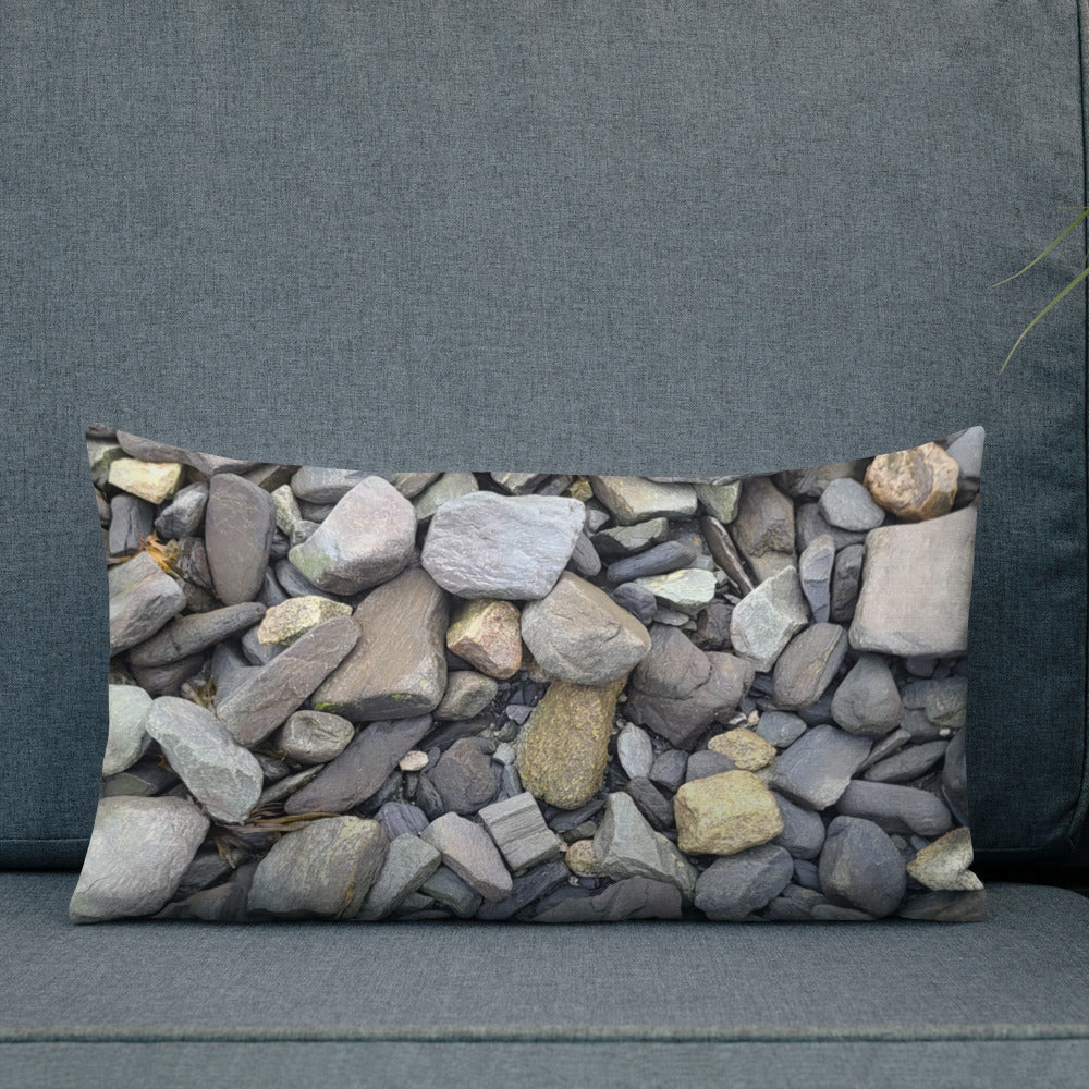 Beach Rock Premium Pillow