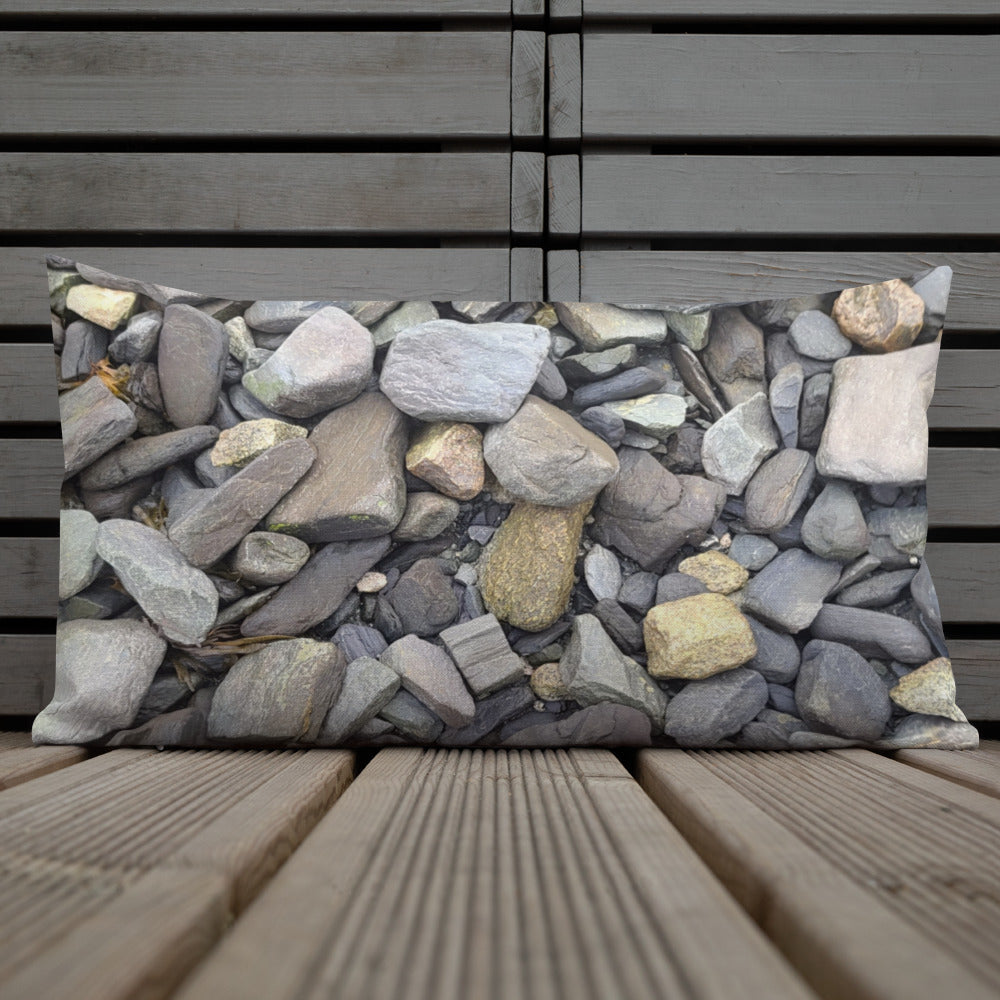 Beach Rock Premium Pillow