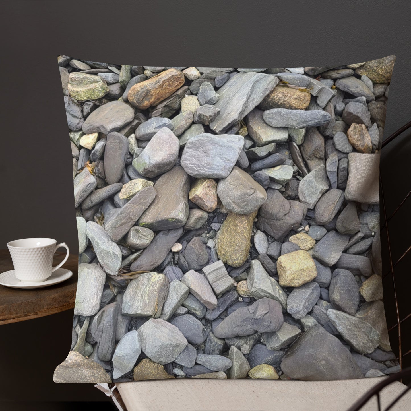 Beach Rock Premium Pillow