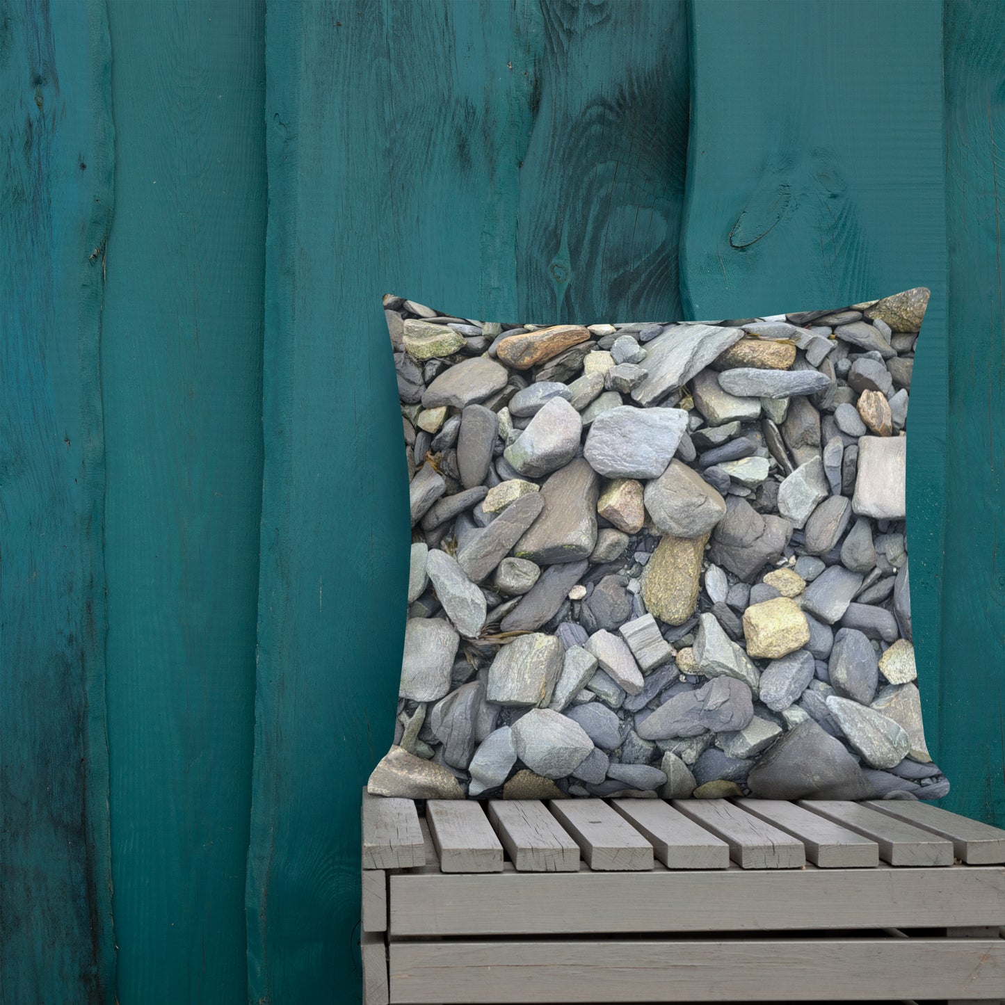 Beach Rock Premium Pillow