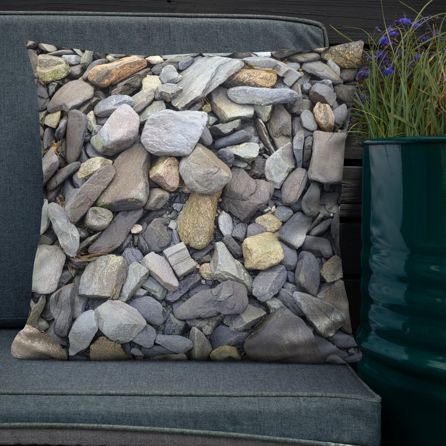 Beach Rock Premium Pillow